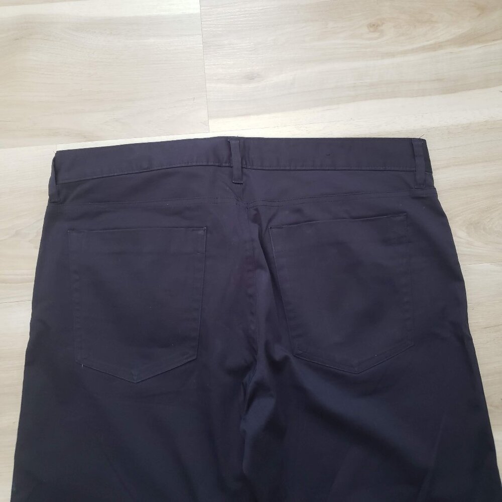 H&M Men's Slim Fit Trouser Pants Navy Blue Size 32 - Picture 10 of 11